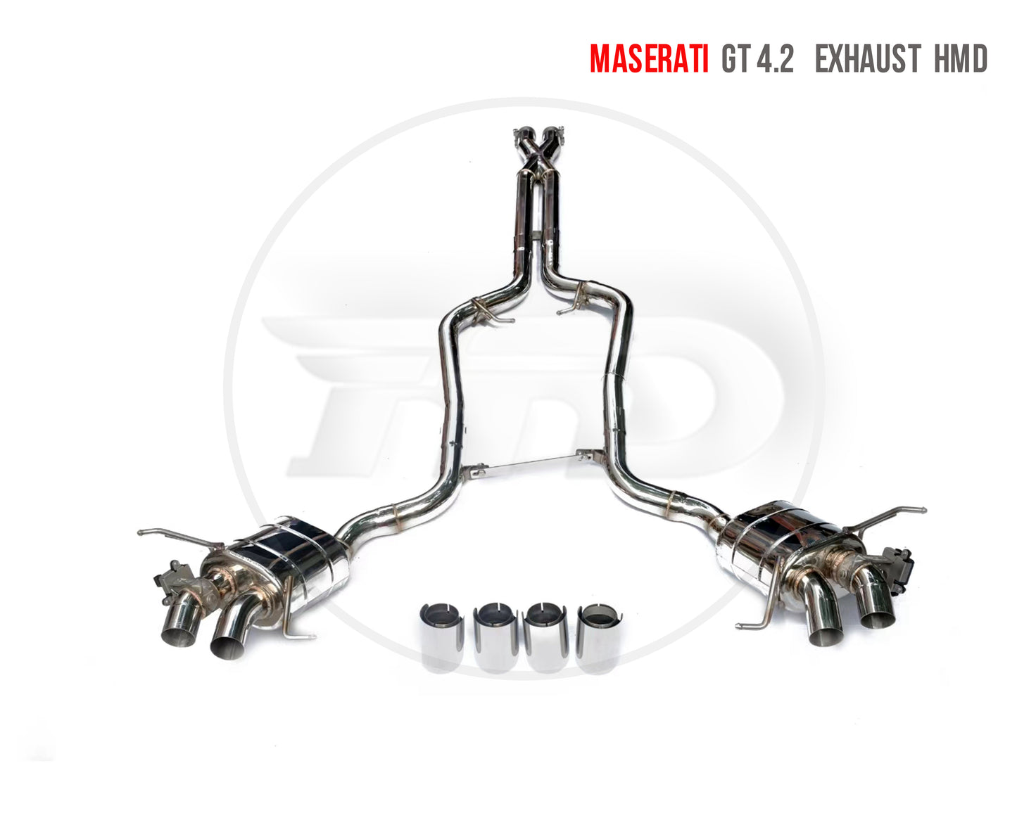 Stainless Steel Exhaust System Performance Catback for Maserati GranTurismo 4.2L 4.7L Valve Muffler