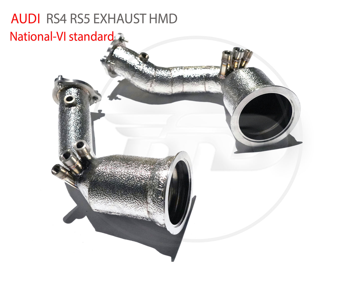 For Exhaust Manifold Downpipe for Audi RS4 RS5 VI Standard Car Accessories With Catalytic Converter Header Without Cat Pipe