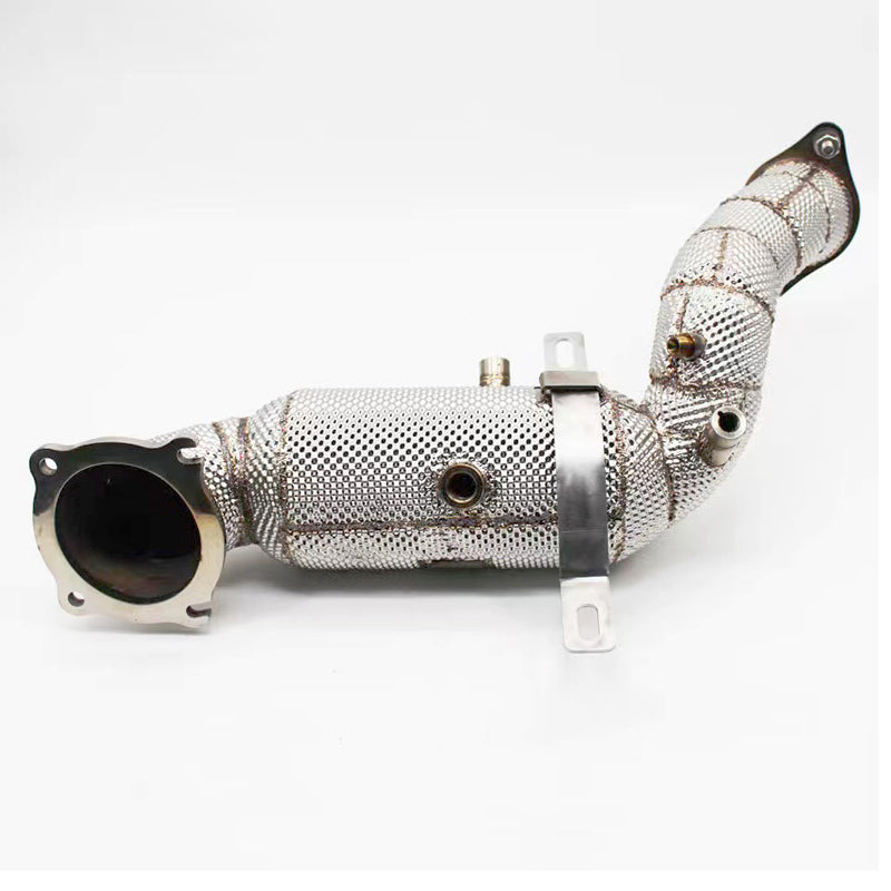 Stainless Steel Exhaust System High Flow Performance Downpipe for Maserati Ghibli 2.0T Car Accessories With Catalyst