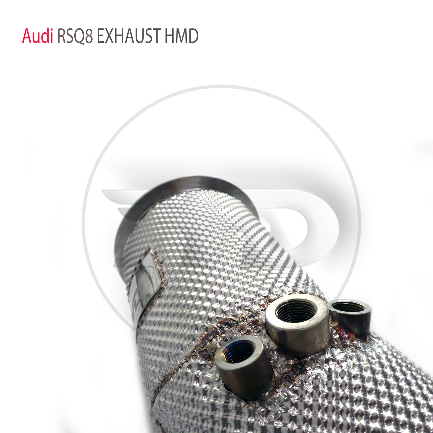 Exhaust System High Flow Performance Downpipe for Audi RSQ8 4.0T With Catalytic Converter Racing Pipe
