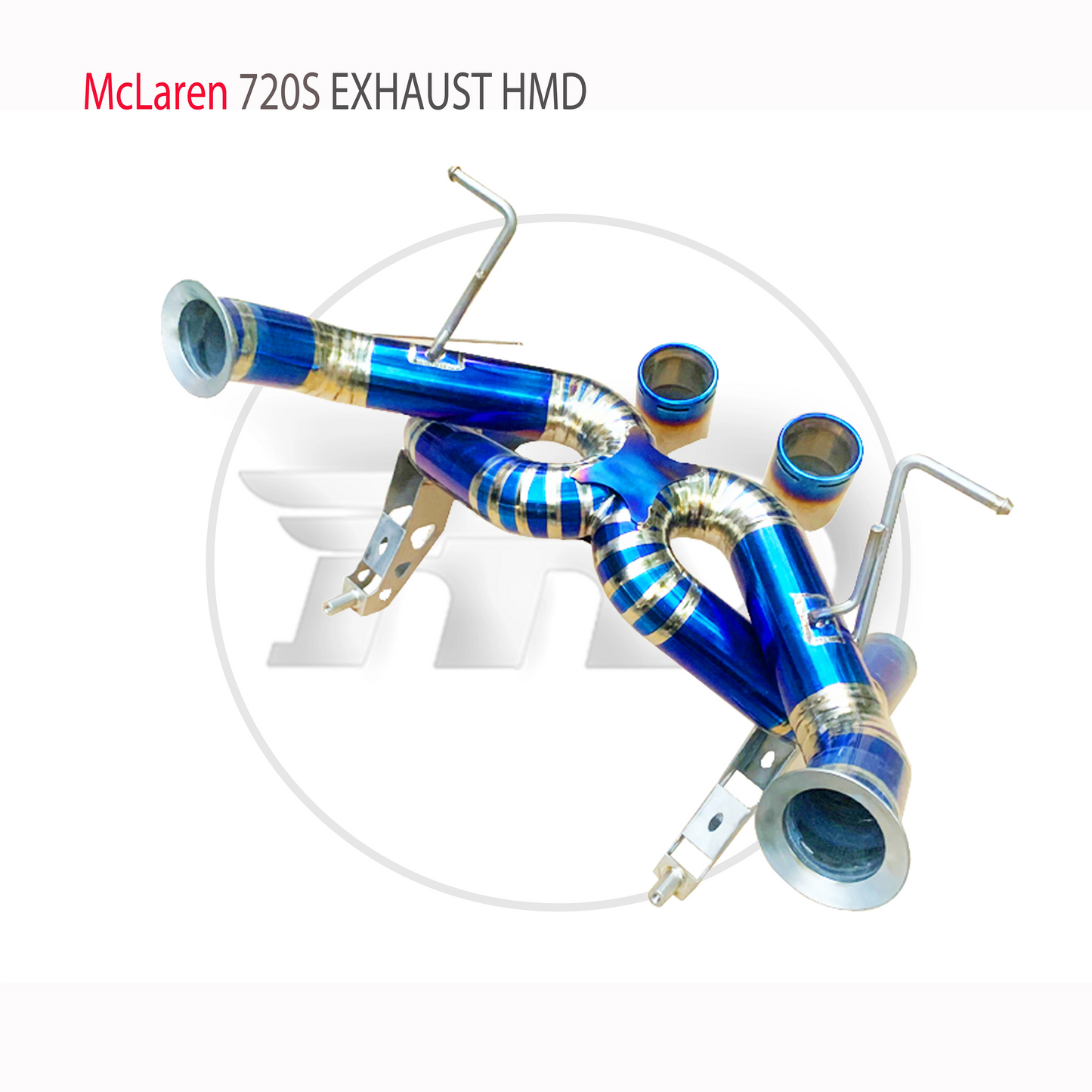 Titanium Alloy Exhaust Manifold Downpipe Is Suitable For McLaren 720S Refit 765LT Style Auto Modification Parts Valve