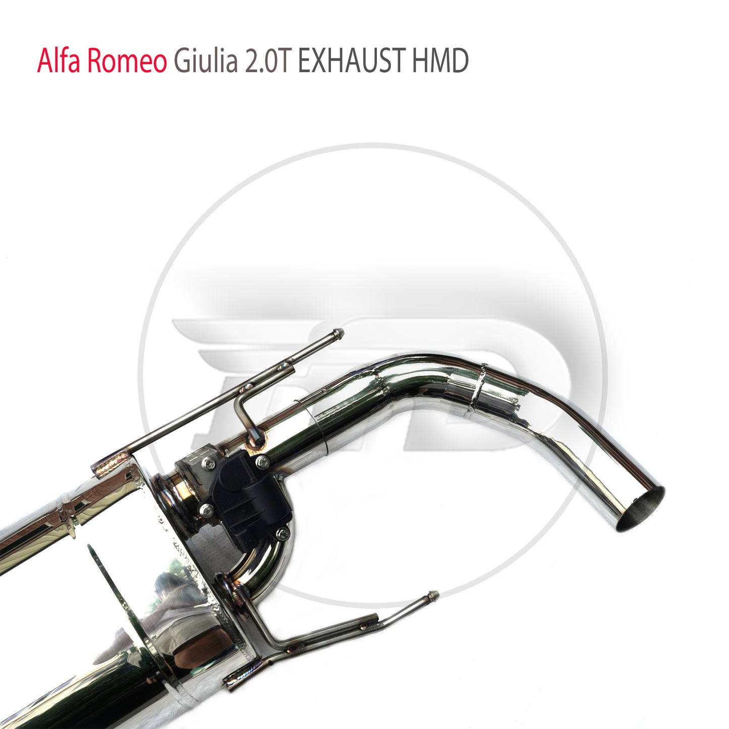 For HMD Stainless Steel Exhaust System Performance Catback for Alfa Romeo Giulia 2.0T Auto Accesorios Electronic Valve Muffler