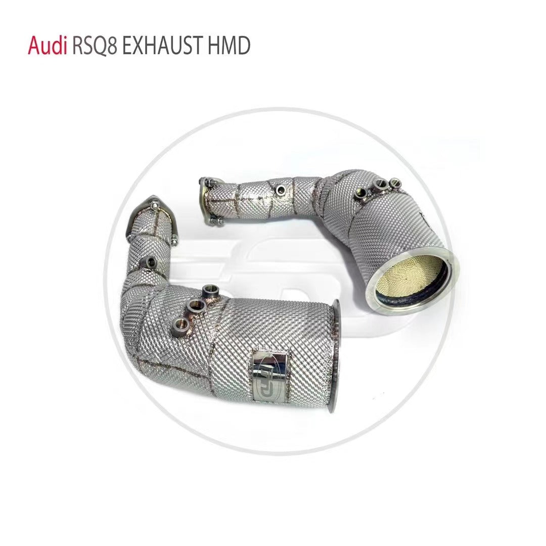 Stainless Steel Exhaust System High Flow Performance Downpipe For Lamborghini Urus Auto Modification