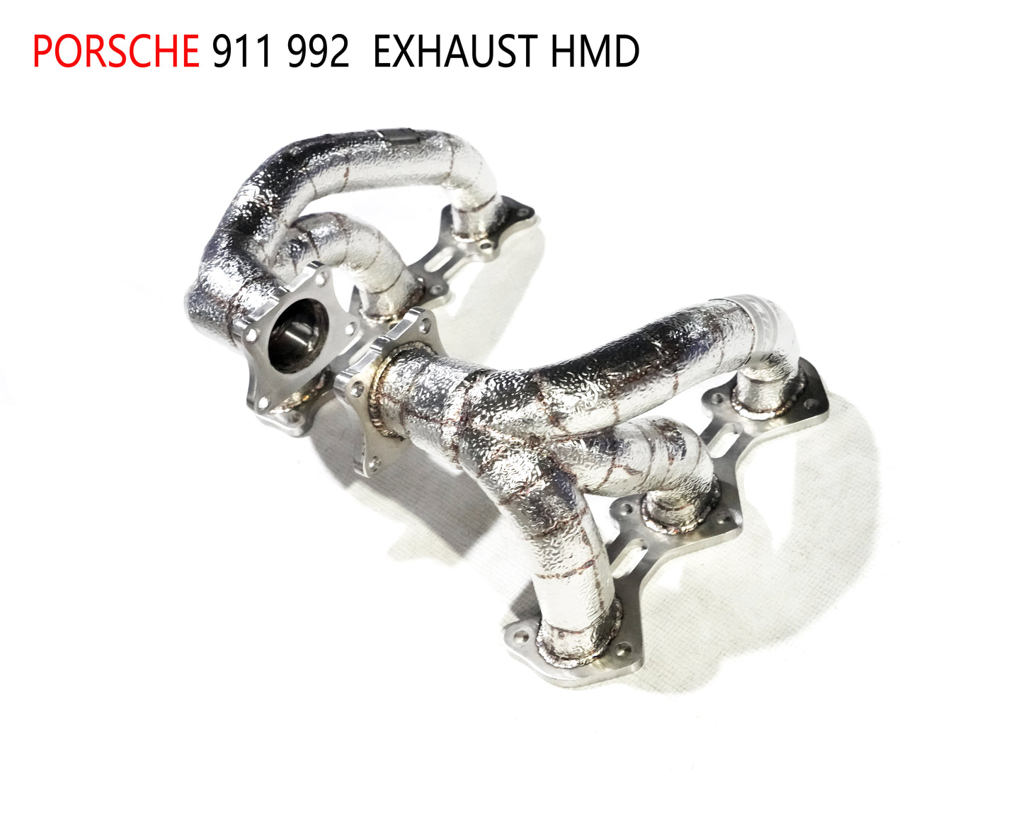Exhaust Manifold High Flow Downpipe for Porsche 911 992 Car Accessories With Catalytic Converter Header Catless Pipe