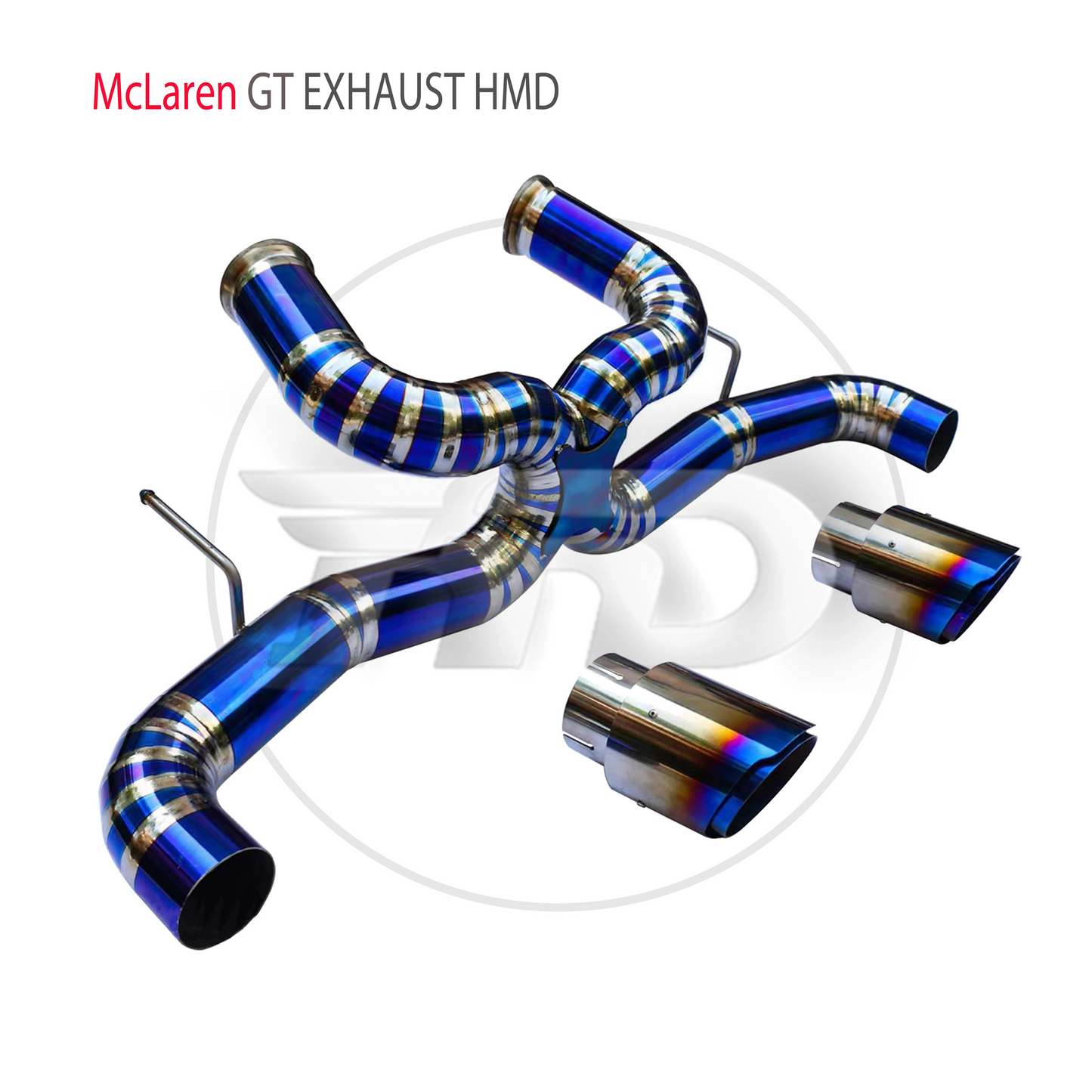 Titanium Alloy Exhaust System Performance Valve Catback is Suitable For McLaren GT Muffler For Cars Extra 2% Off