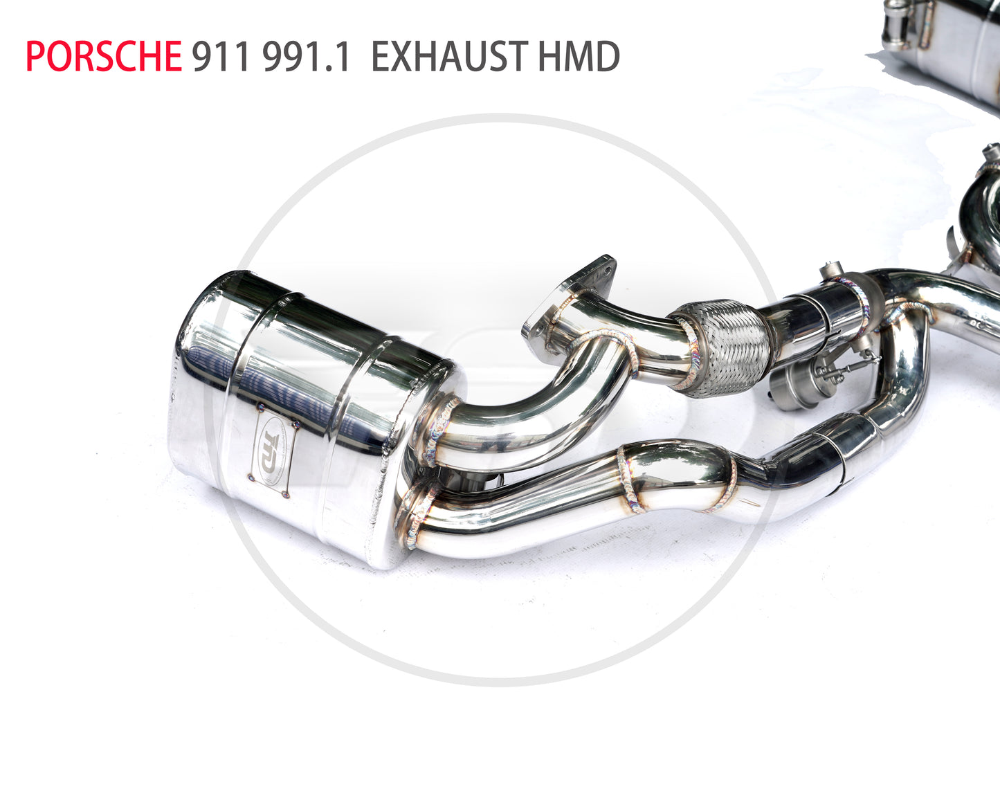 Exhaust System Manifold Downpipe Is Suitable For PORSCHE 911 991 992 997 996 Auto Modification Parts Valve Car Accessories