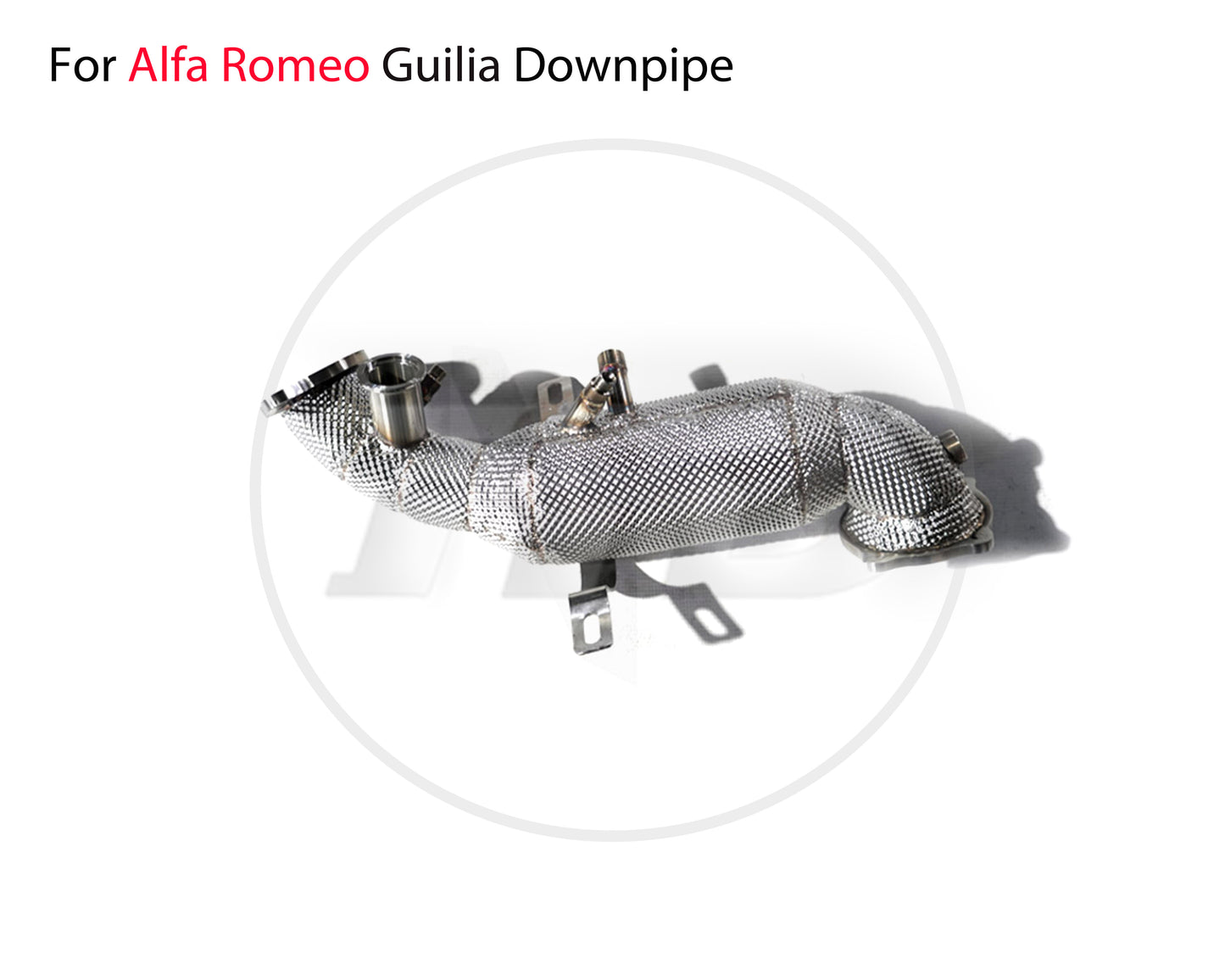 For Stainless Steel Exhaust Manifold for Alfa Romeo Giulia 2.0T Car Accessories With Catalytic Converter Header Without Cat Pipe