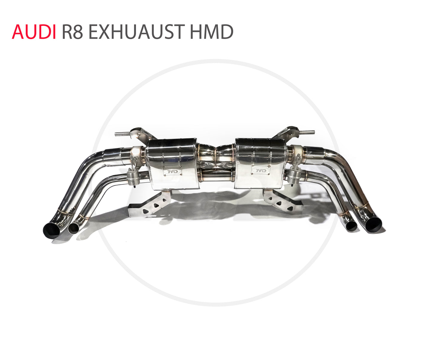 For Stainless Steel Exhaust System for Audi R8 5.2L Auto Catback Modification Electronic Valve