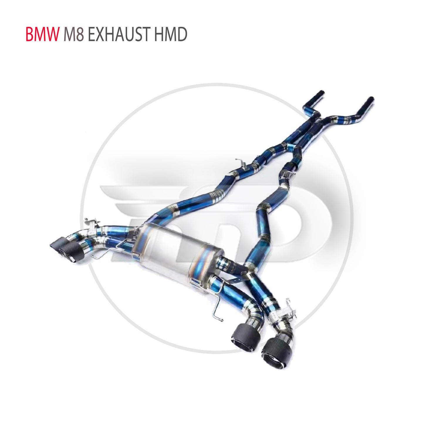 Titanium Exhaust System Performance Catback For BMW M8 Muffler For Cars Modifity Variable Valve Pipe