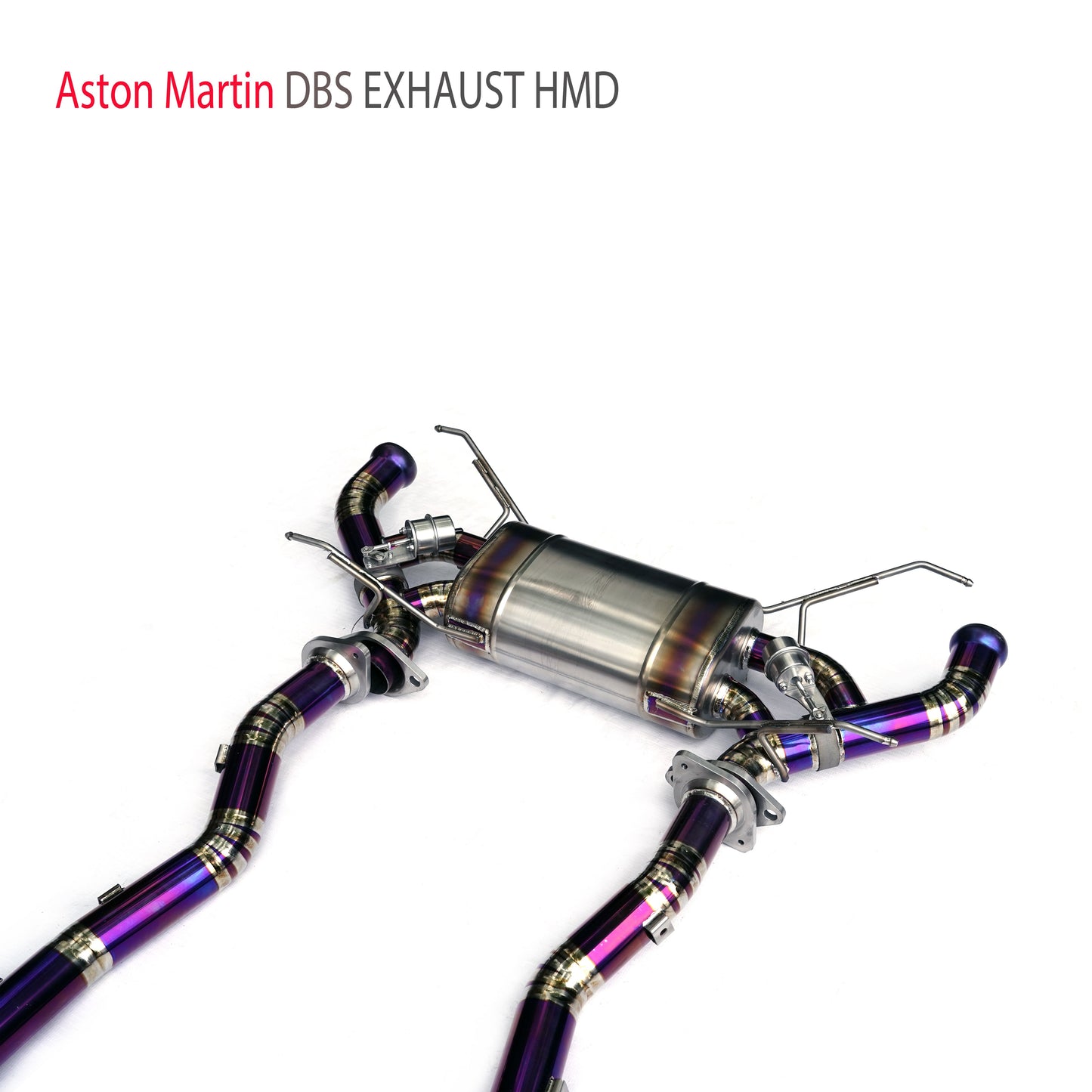 Titanium Exhaust System Performance Catback For Aston Martin DBS Muffler For Cars Modifity Variable Valve Pipe