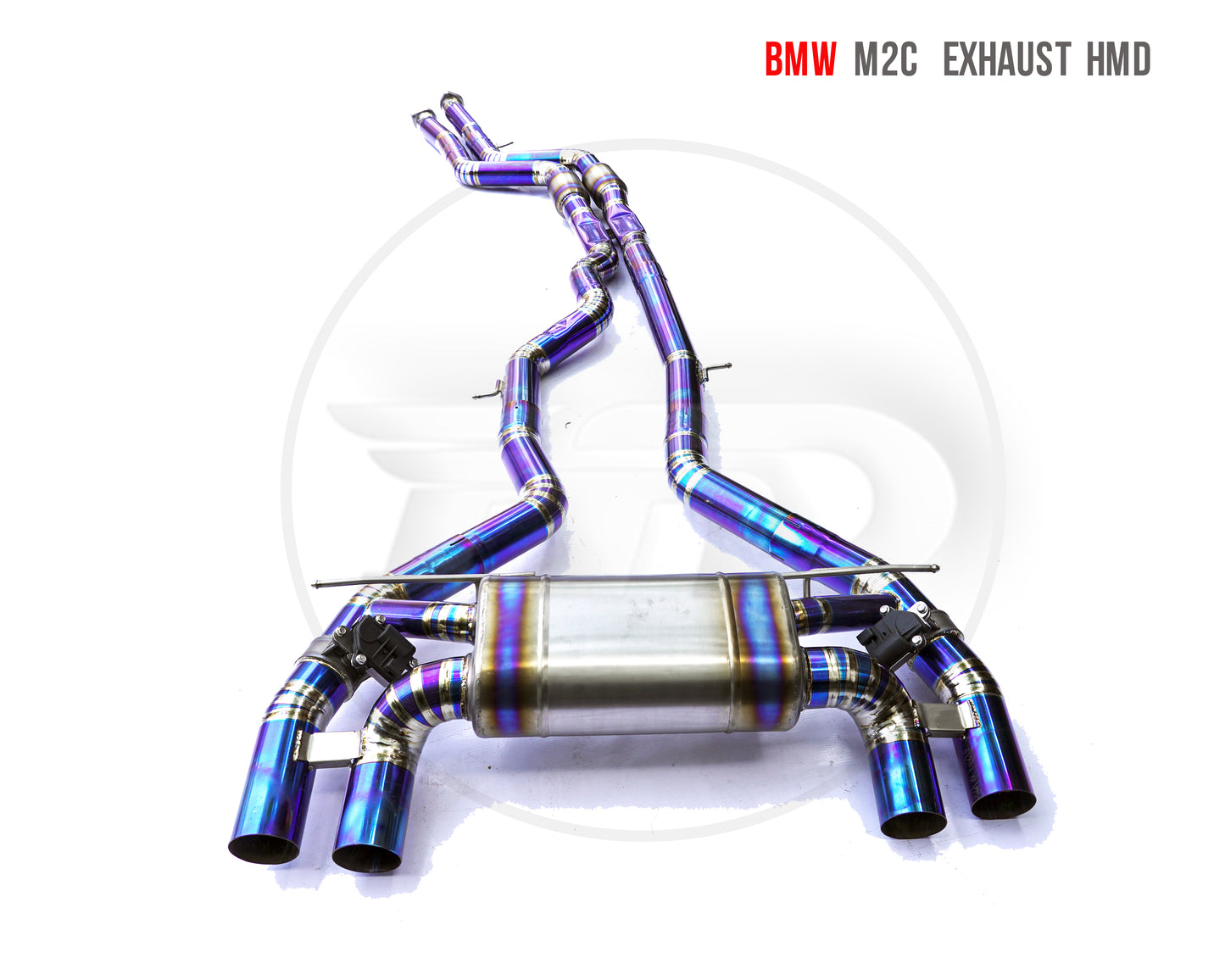 Titanium Exhaust System Performance Catback For BMW M2C Muffler For Cars Variable Valve