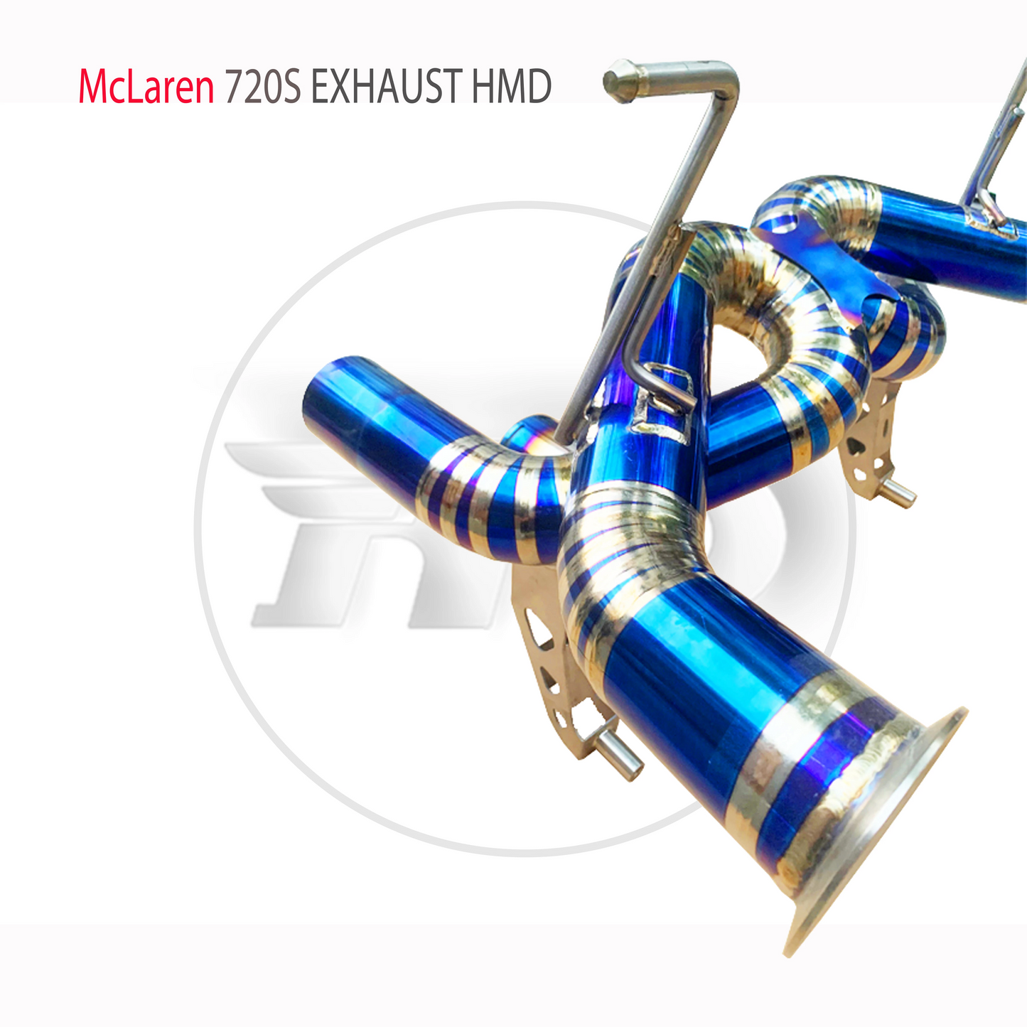 Titanium Alloy Exhaust Manifold Downpipe Is Suitable For McLaren 720S Refit 765LT Style Auto Modification Parts Valve