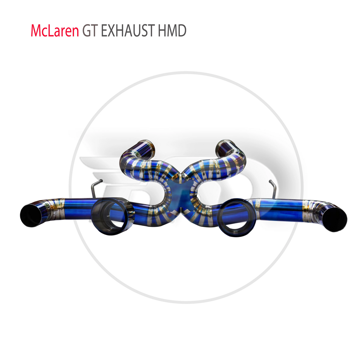 Titanium Alloy Exhaust System Performance Valve Catback is Suitable For McLaren GT Muffler For Cars Extra 2% Off