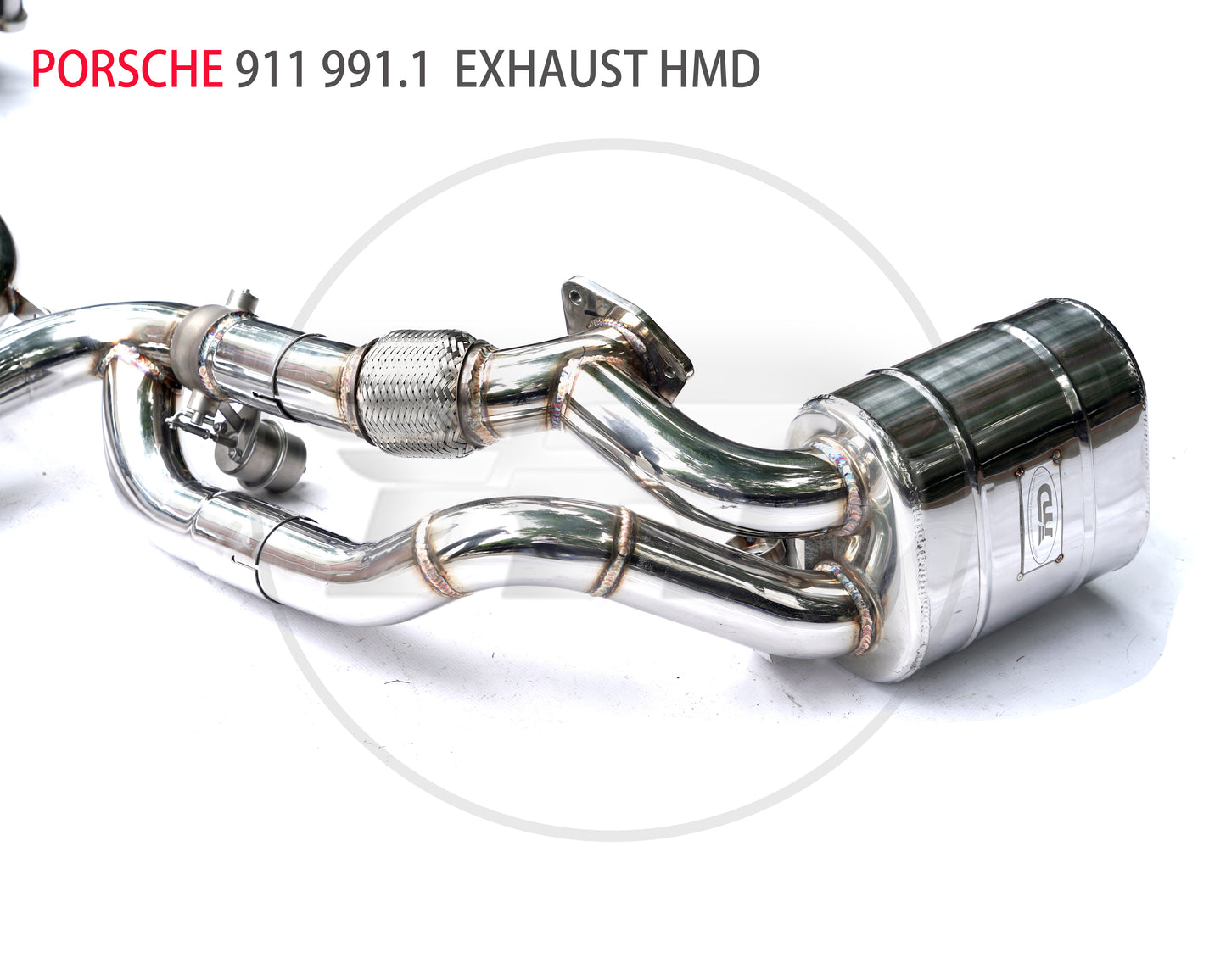 Exhaust System Manifold Downpipe Is Suitable For PORSCHE 911 991 992 997 996 Auto Modification Parts Valve Car Accessories