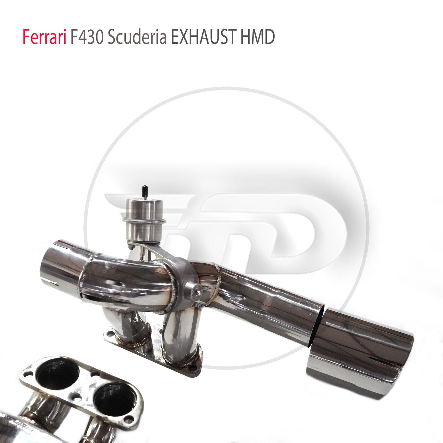Stainless Steel Exhaust System Performance Catback for Ferrari F430 Scuderia Valve Muffler