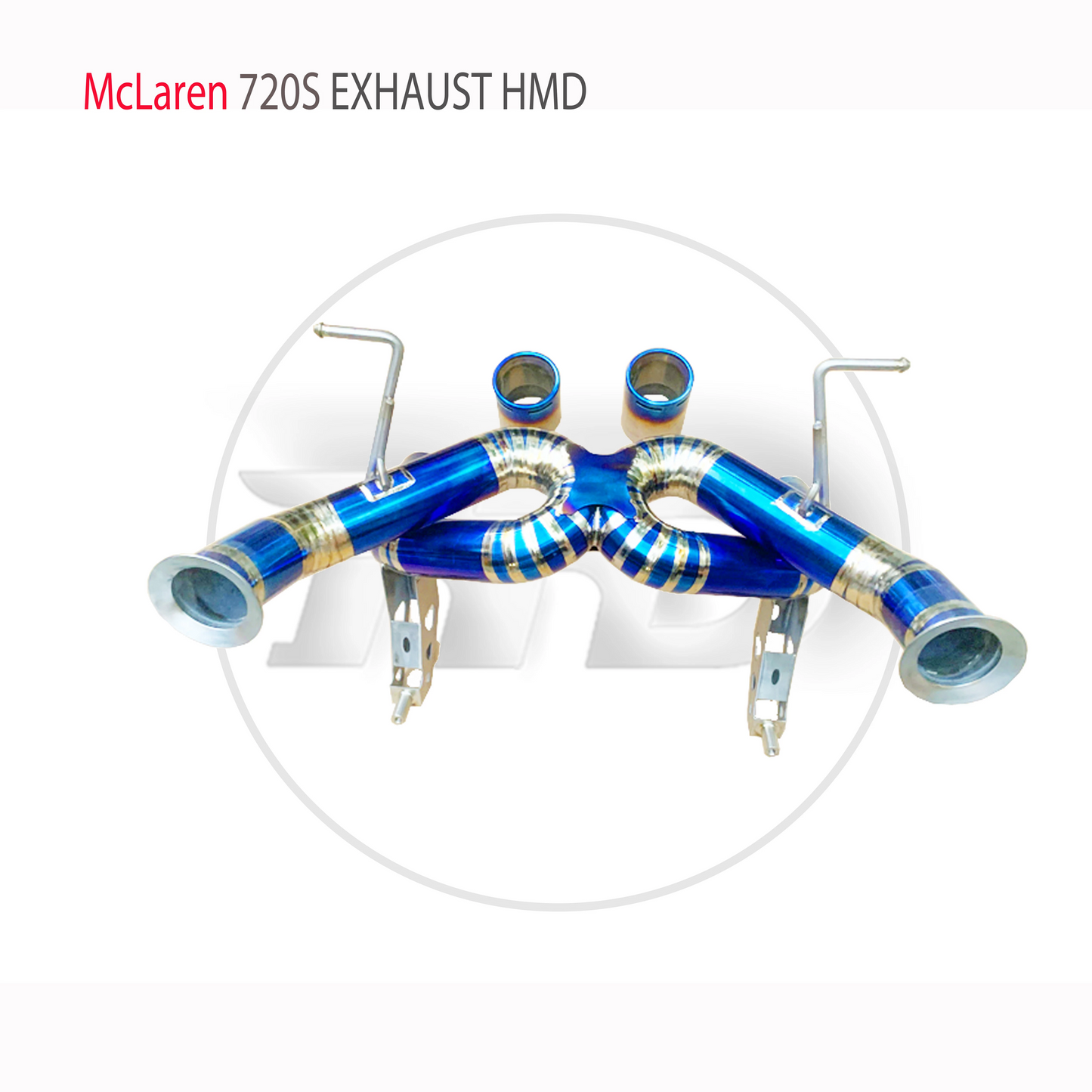 Titanium Alloy Exhaust Manifold Downpipe Is Suitable For McLaren 720S Refit 765LT Style Auto Modification Parts Valve