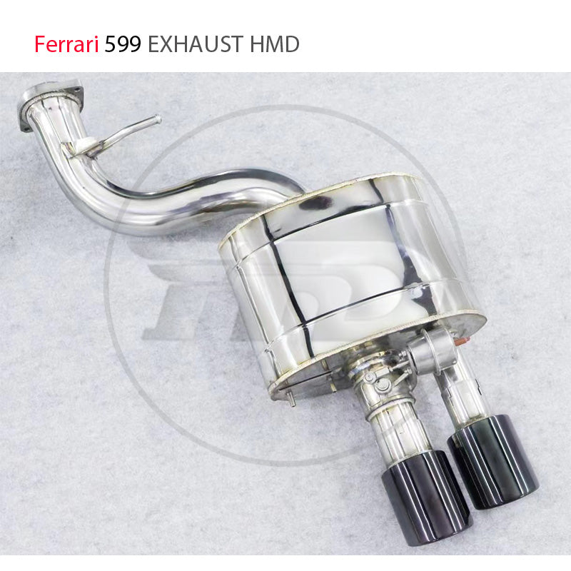 Stainless Steel Exhausts Noise for Car Ferrari 599 Performance Catback Turbo Sound Electronic Valve Muffler