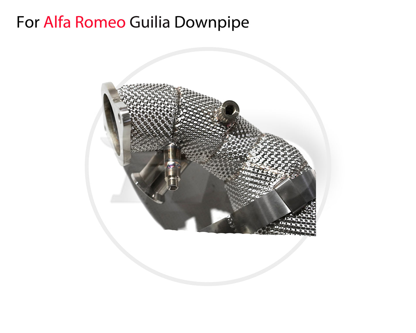 For Stainless Steel Exhaust Manifold for Alfa Romeo Giulia 2.0T Car Accessories With Catalytic Converter Header Without Cat Pipe