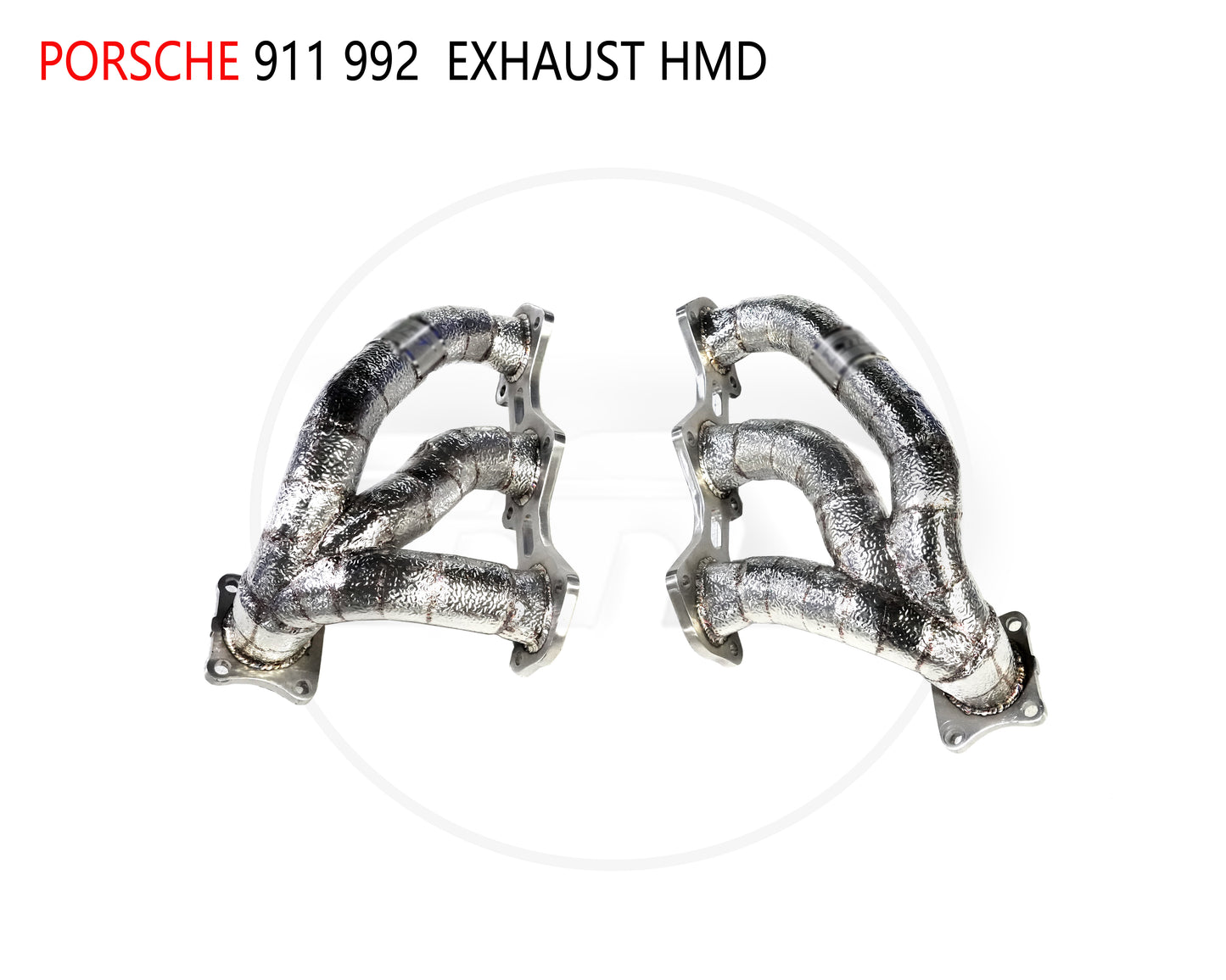 Exhaust Manifold High Flow Downpipe for Porsche 911 992 Car Accessories With Catalytic Converter Header Catless Pipe