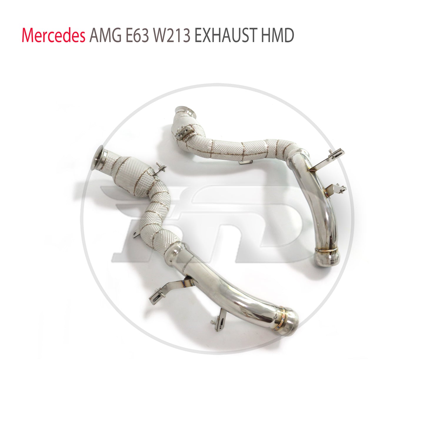 Exhaust System High Flow Performance Downpipe for Mercedes Benz AMG E63 W213 With Catalytic Headers
