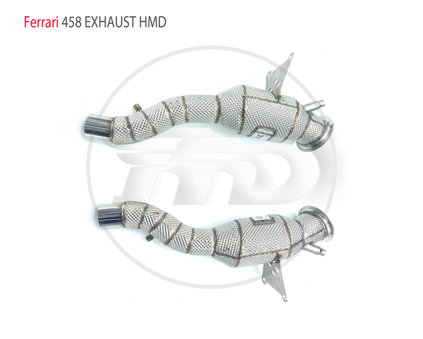 Exhaust System High Flow Performance Downpipe for Ferrari 458 Car Accessories With Catalytic Header Without Cat