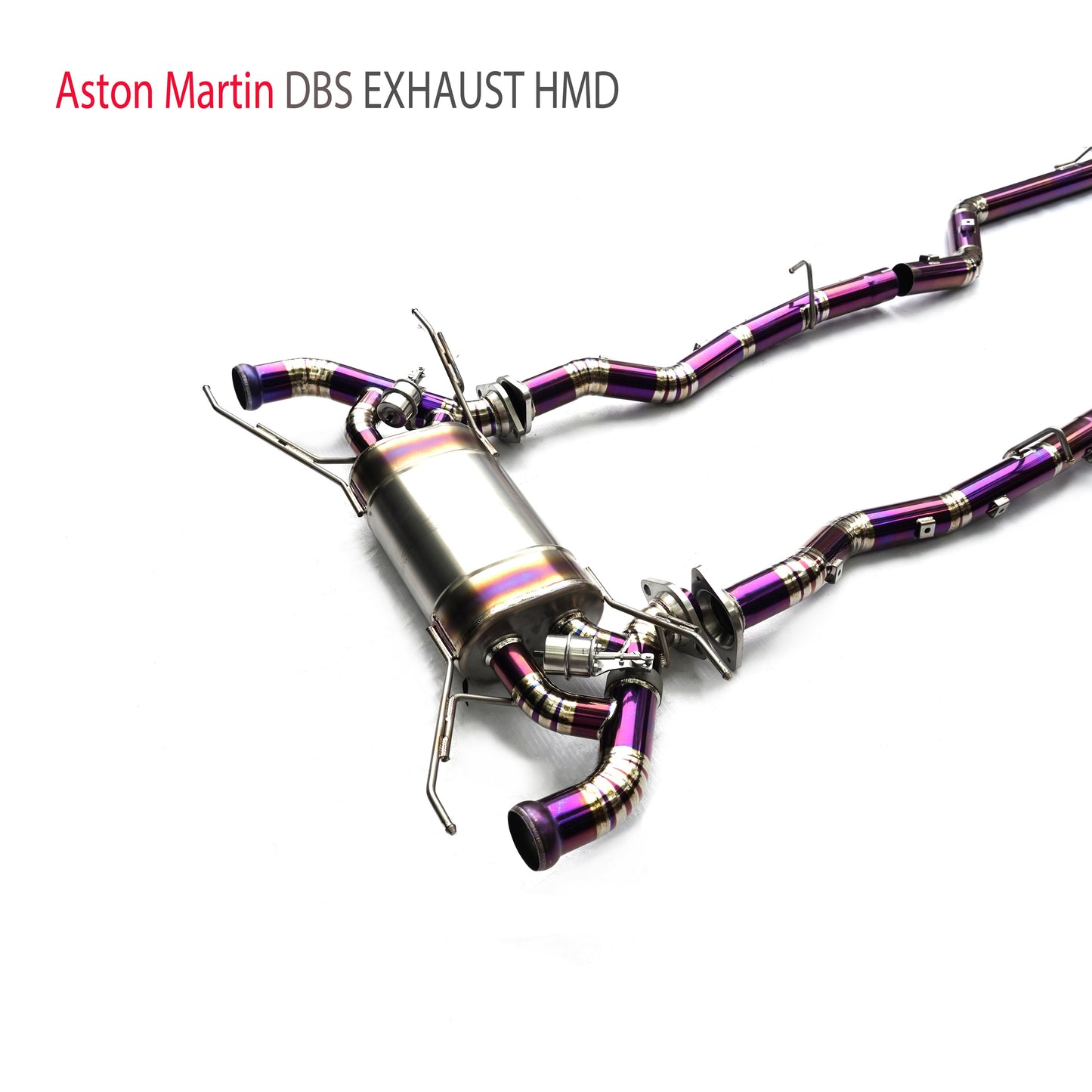 Titanium Exhaust System Performance Catback For Aston Martin DBS Muffler For Cars Modifity Variable Valve Pipe