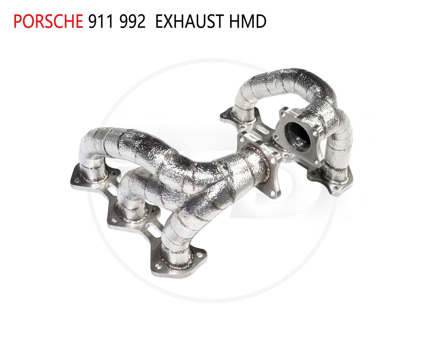 Exhaust Manifold High Flow Downpipe for Porsche 911 992 Car Accessories With Catalytic Converter Header Catless Pipe