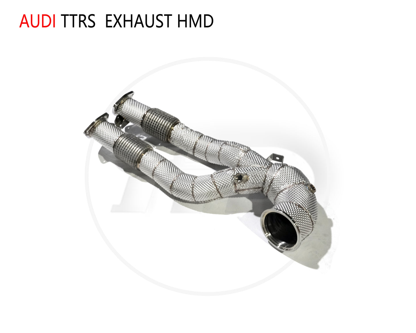 For Exhaust Manifold High Flow Downpipe for Audi RS3 TTRS Car Accessories With Catalytic Header Without Cat Catless Pipe