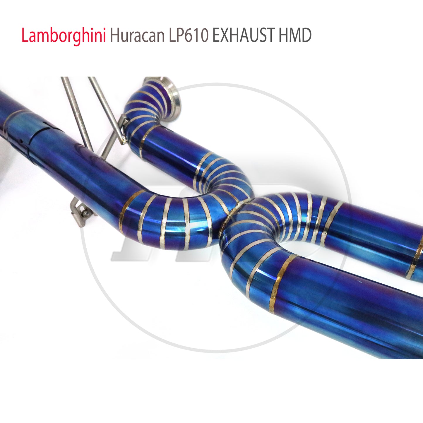 Titanium Alloy Exhaust System Performance Catback For Lamborghini Huracan LP580 LP610 WIthout Valve Muffler With Ti Tips