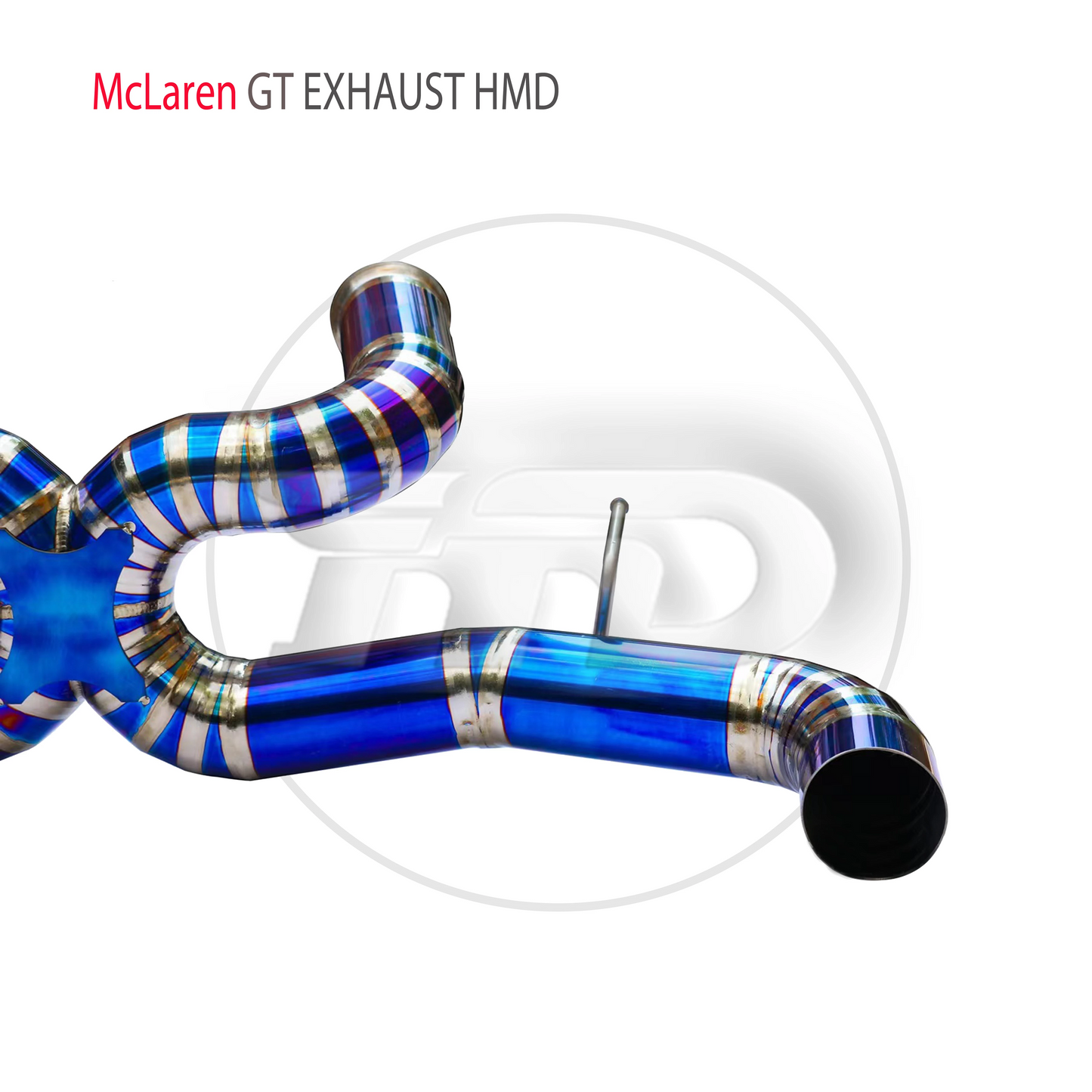 Titanium Alloy Exhaust System Performance Valve Catback is Suitable For McLaren GT Muffler For Cars Extra 2% Off