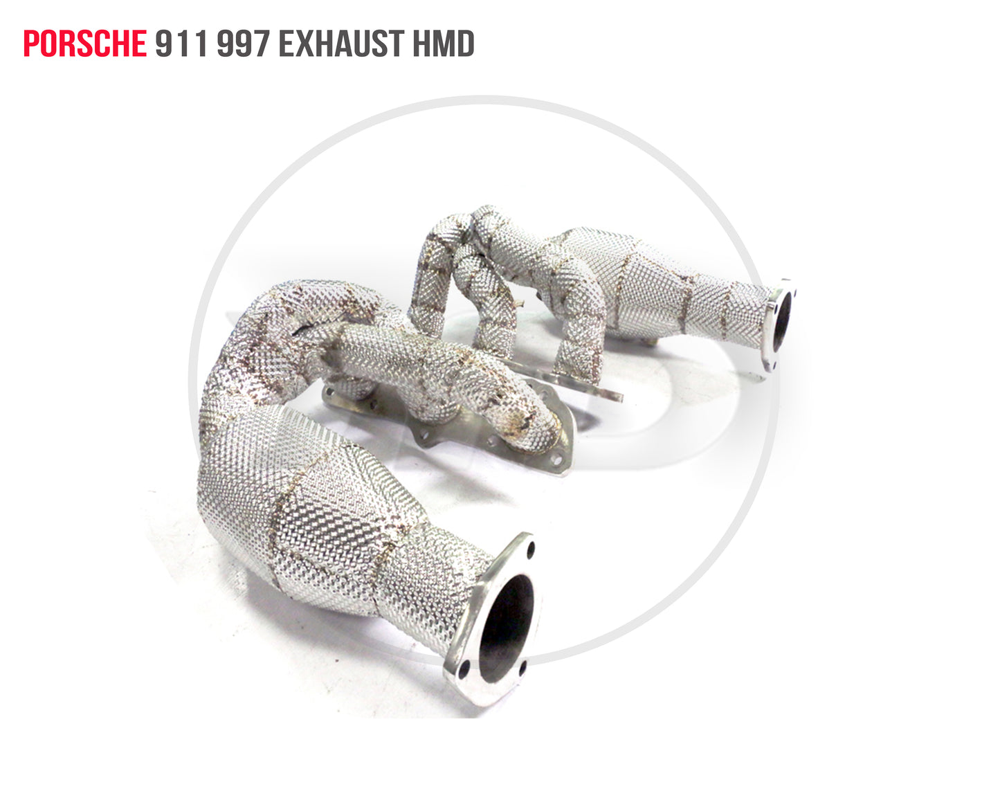 Exhaust Manifold High Flow Downpipe for Porsche 911 997 Car Accessories With Catalytic Header Without Cat Catless Pipe