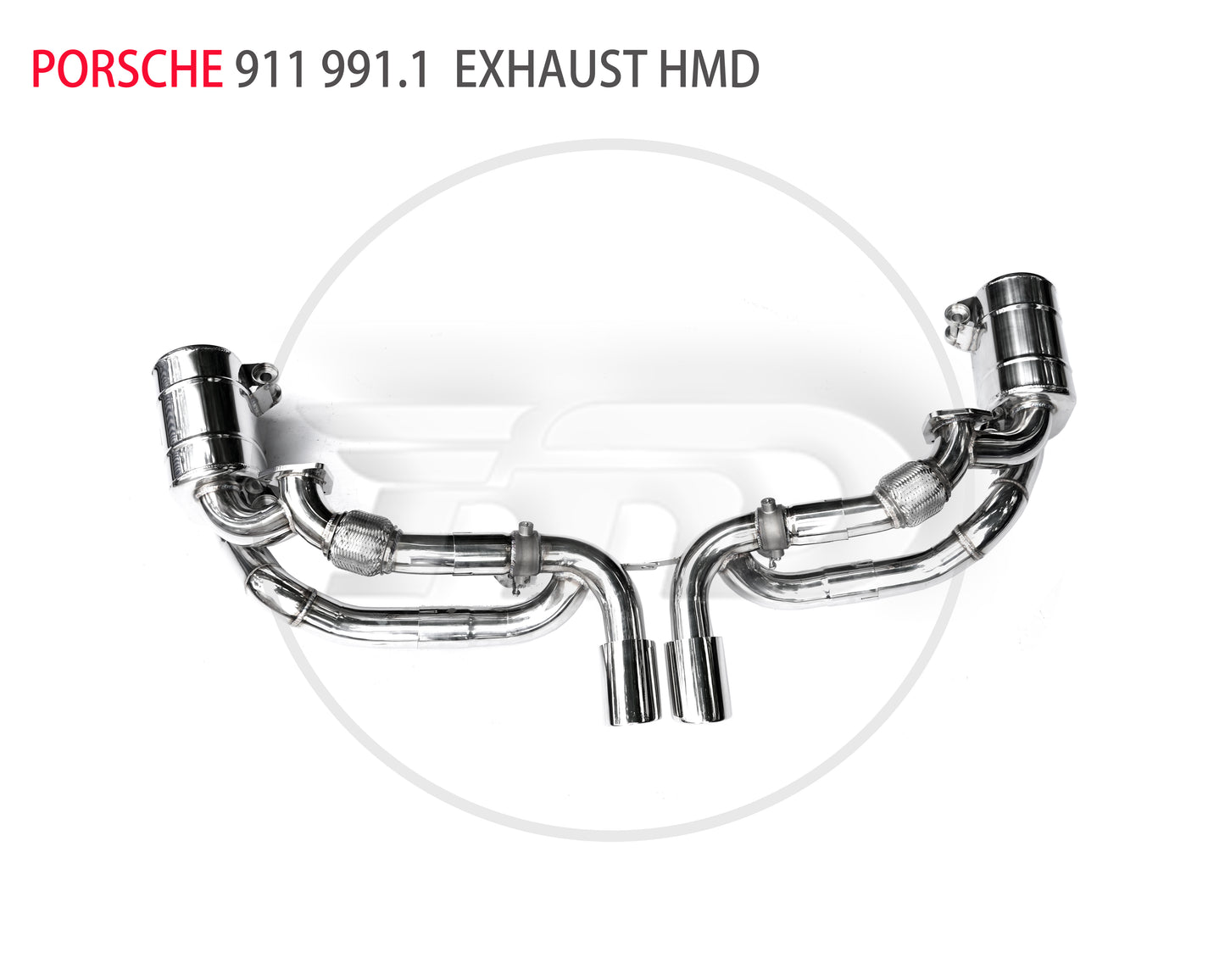 Exhaust System Manifold Downpipe Is Suitable For PORSCHE 911 991 992 997 996 Auto Modification Parts Valve Car Accessories
