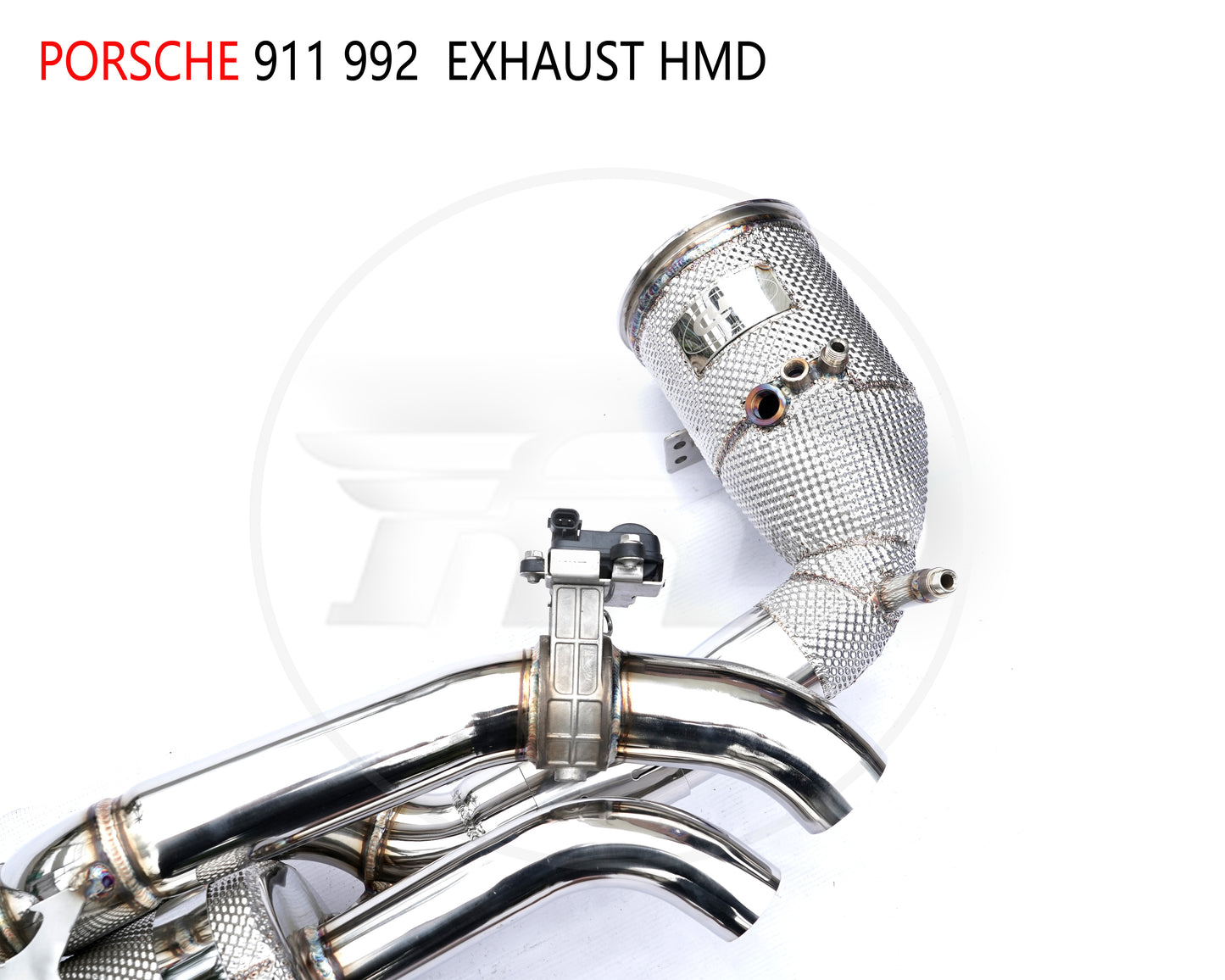 Stainless Steel Exhaust System for Porsche 911 992 Carrera S Auto Catback Modification Valve Peformance Downpipe With Cat Extra 2% Off