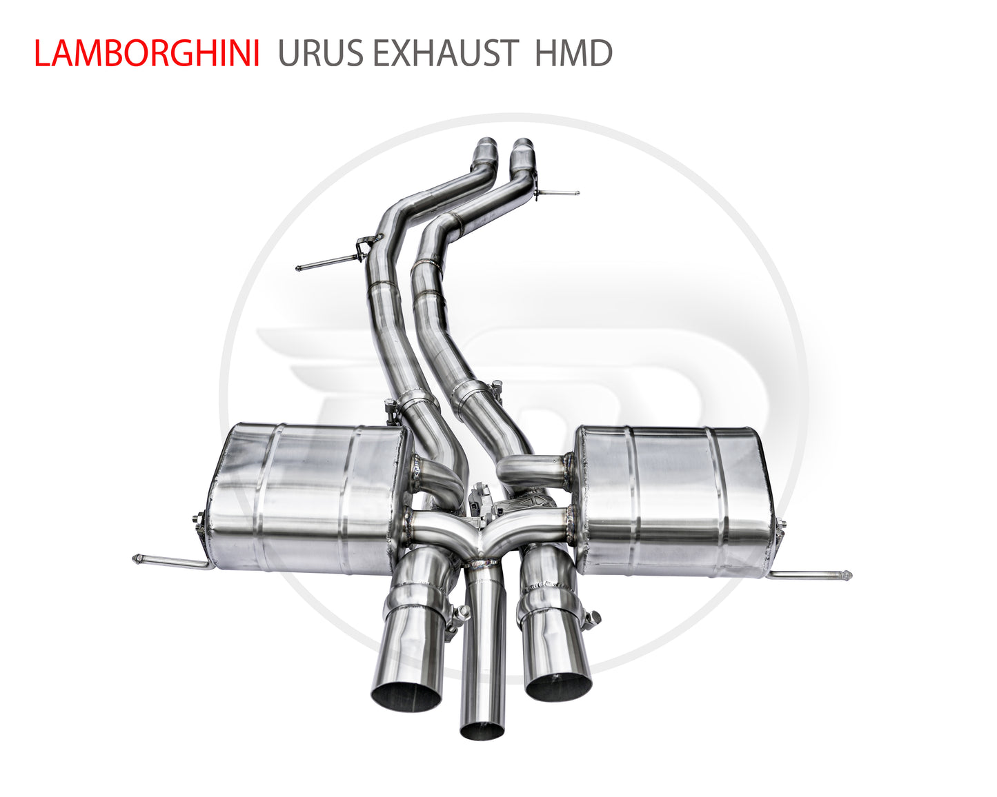 Stainless Steel Exhaust Modified Straight Downpipe For Lamborghini URUS Auto Parts Valve
