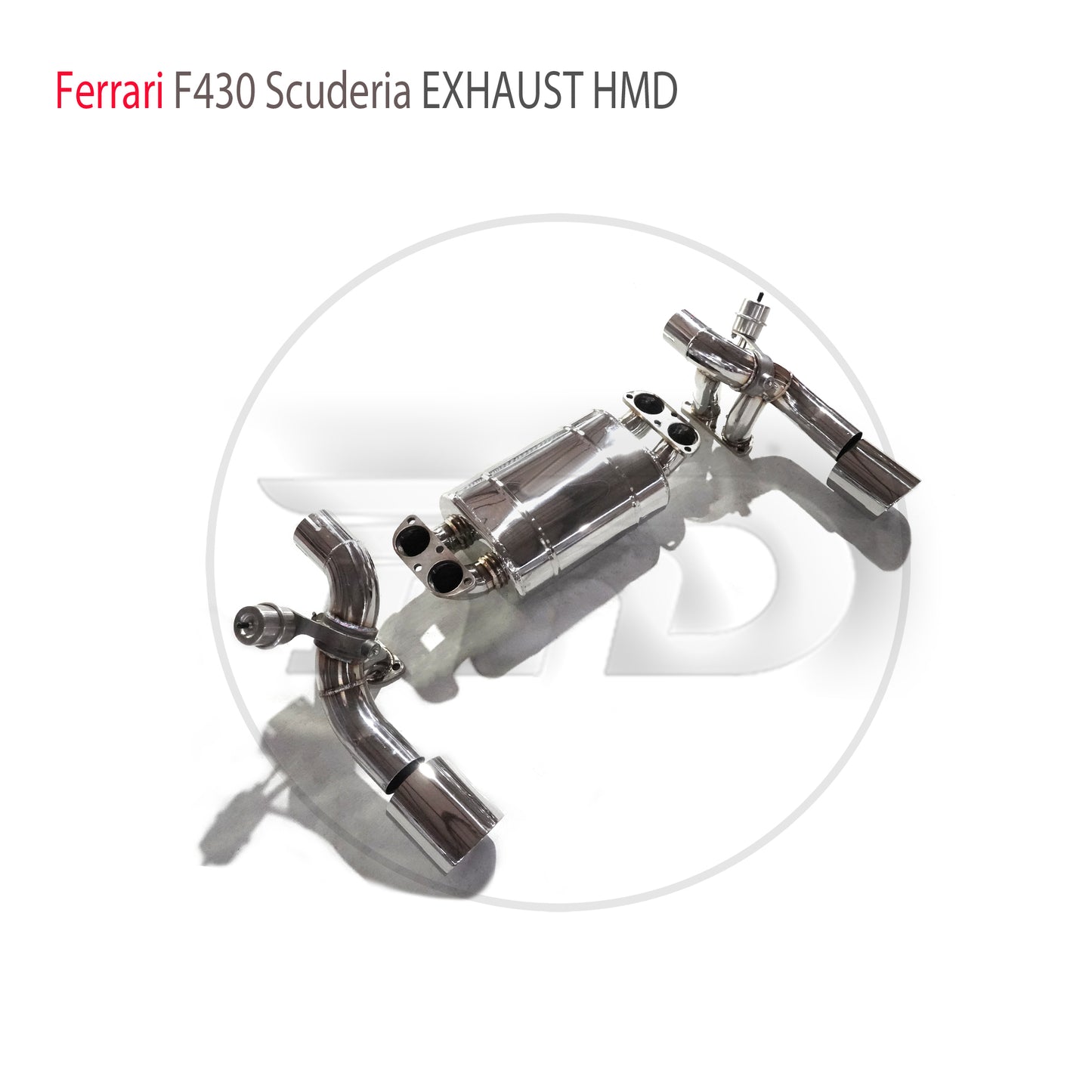Stainless Steel Exhaust System Performance Catback for Ferrari F430 Scuderia Valve Muffler
