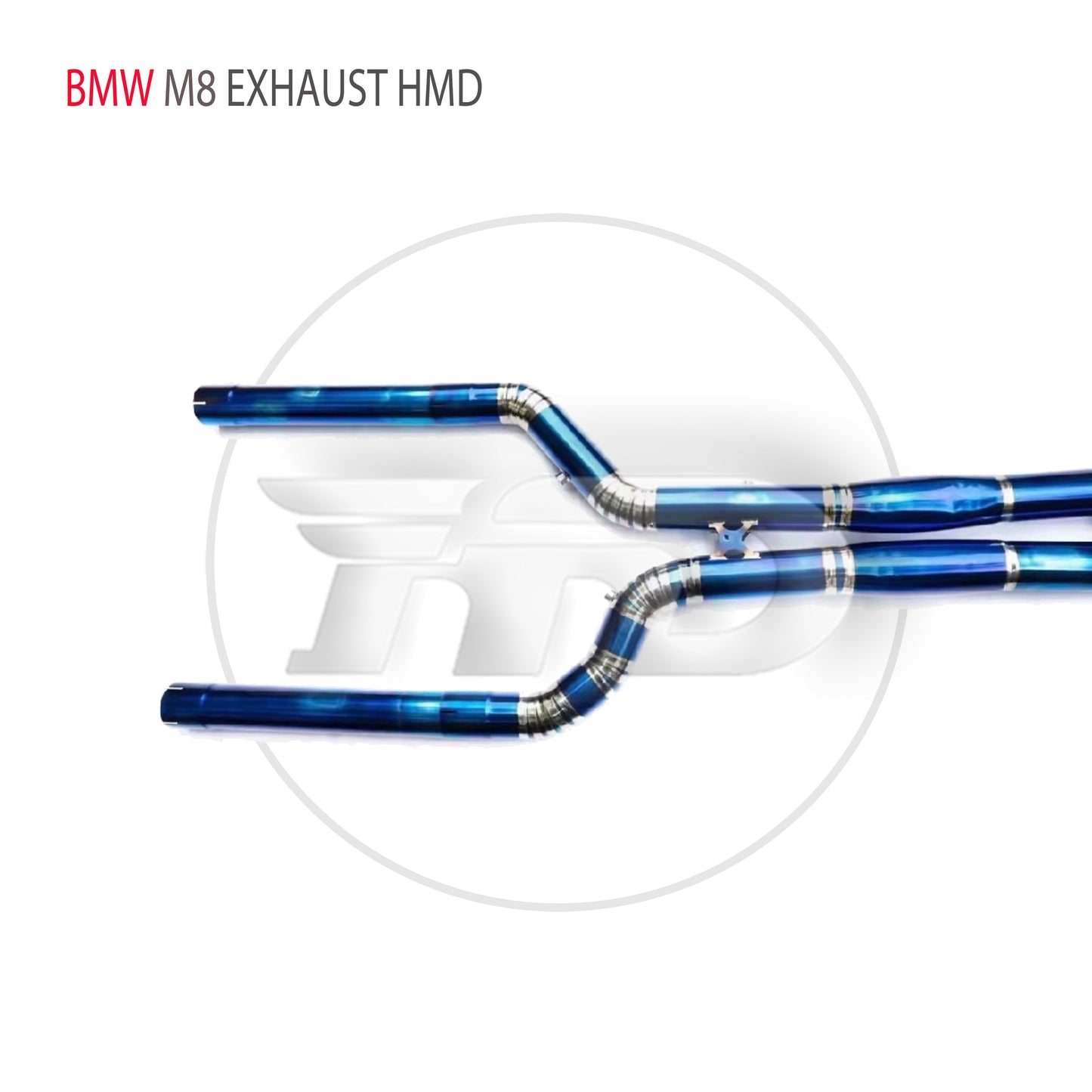 Titanium Exhaust System Performance Catback For BMW M8 Muffler For Cars Modifity Variable Valve Pipe