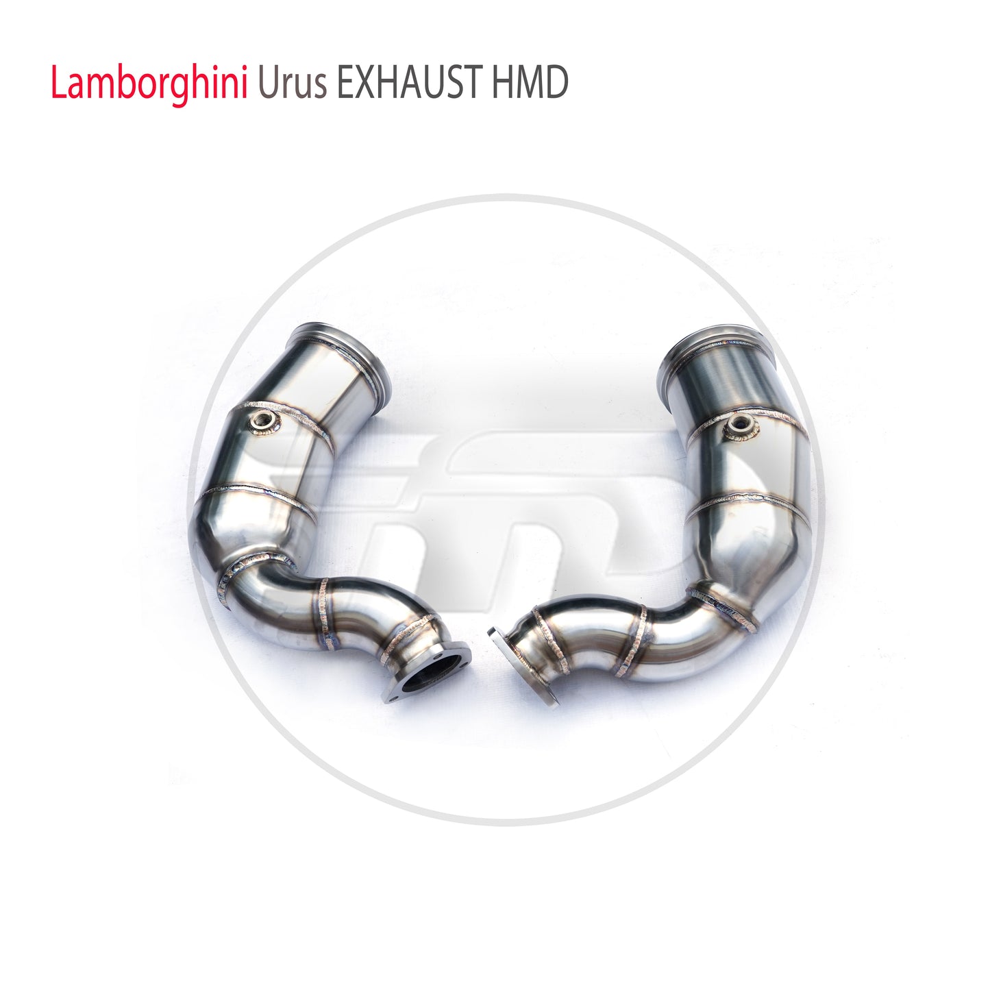 Exhaust System High Flow Performance Downpipe for Lamborghini Urus 4.0T V8 Car Accessories With Cat Pipe