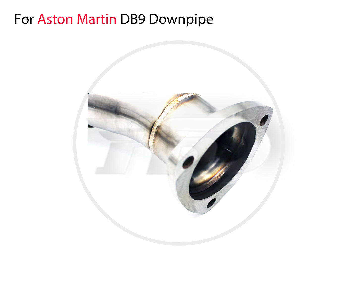 For Exhaust System Front Pipe X Tube for Aston Martin DB9 Vantage Zagato Rapide 6.0L V12 Without Cat