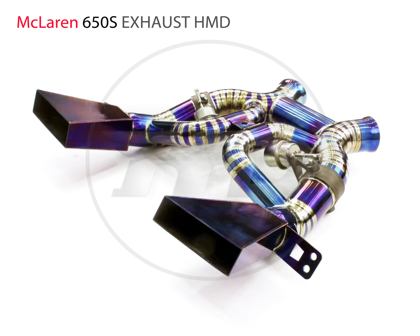 Titanium Alloy Exhaust Manifold Downpipe Is Suitable For McLaren 570S 650 720S 750S MP4 Auto Modification Parts Valve