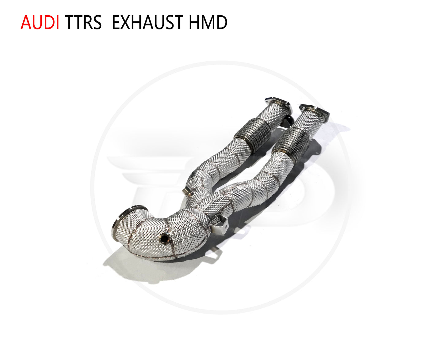 For Exhaust Manifold High Flow Downpipe for Audi RS3 TTRS Car Accessories With Catalytic Header Without Cat Catless Pipe