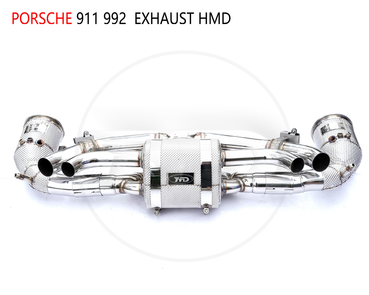 Stainless Steel Exhaust System for Porsche 911 992 Carrera S Auto Catback Modification Valve Peformance Downpipe With Cat Extra 2% Off