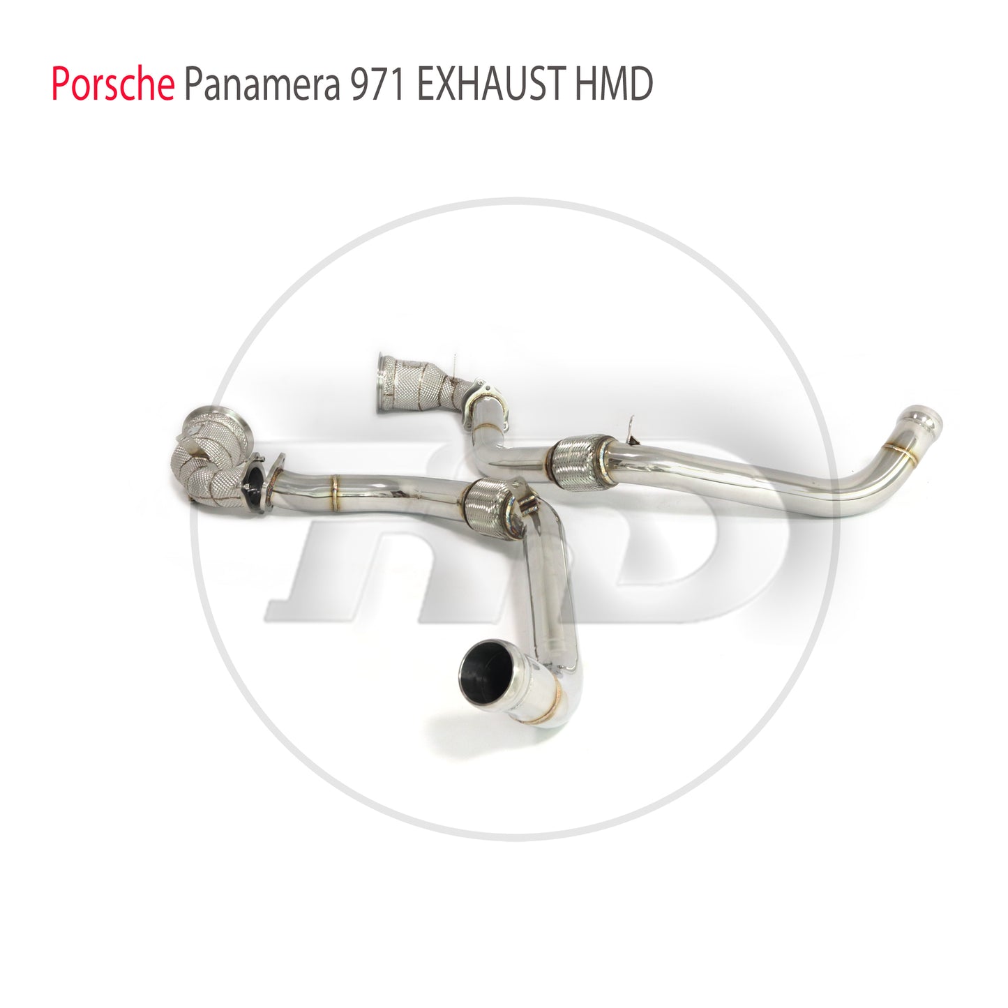 Exhaust System High Flow Performance Downpipe for Porsche Panamera 971 2.9T With Catalytic Converter Racing Pipe