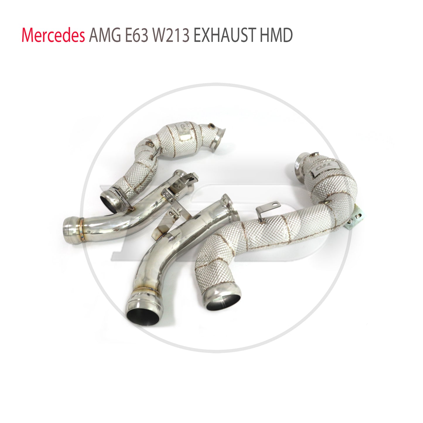 Exhaust System High Flow Performance Downpipe for Mercedes Benz AMG E63 W213 With Catalytic Headers