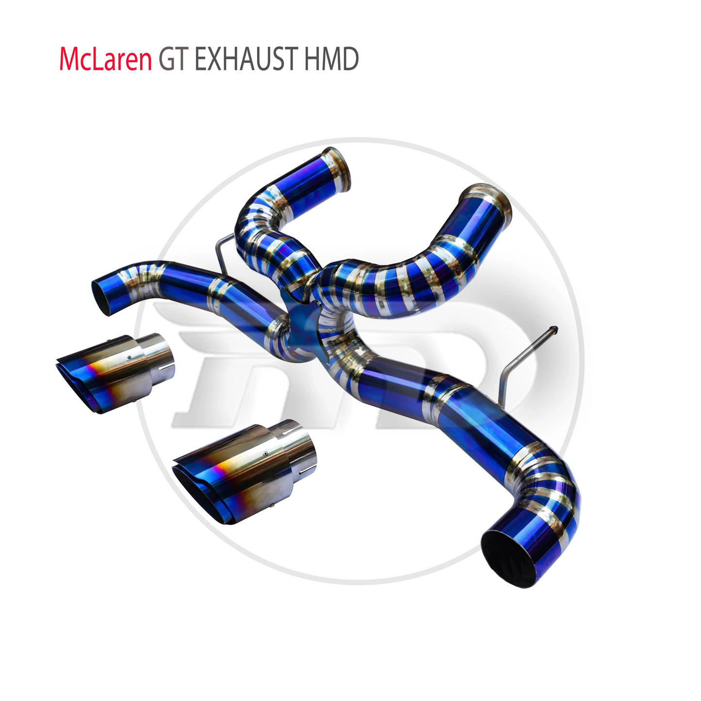 Titanium Alloy Exhaust System Performance Valve Catback is Suitable For McLaren GT Muffler For Cars Extra 2% Off