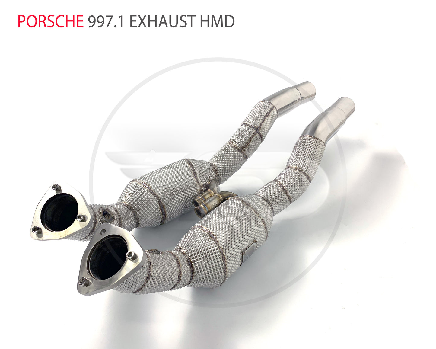Exhaust Manifold Downpipe for Porsche 911 997.1 Car Accessories With Catalytic Converter Header Without Cat Pipe