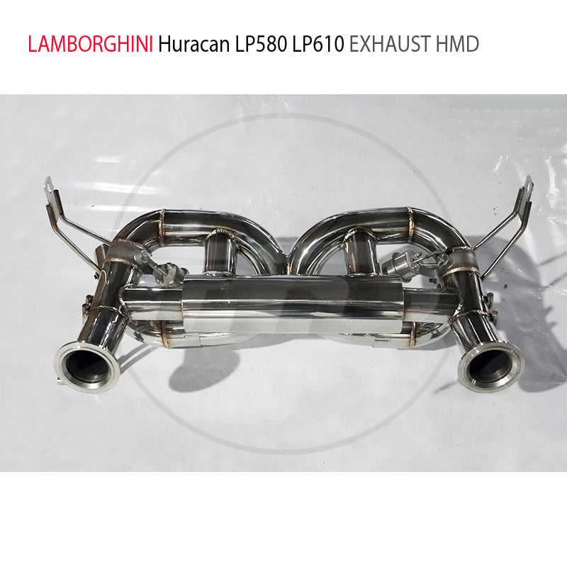 Stainless Steel Catback Exhaust Systems For Lamborghini Huracan LP580-2 LP610-4 EVO Style Valve Muffler Car Accessories