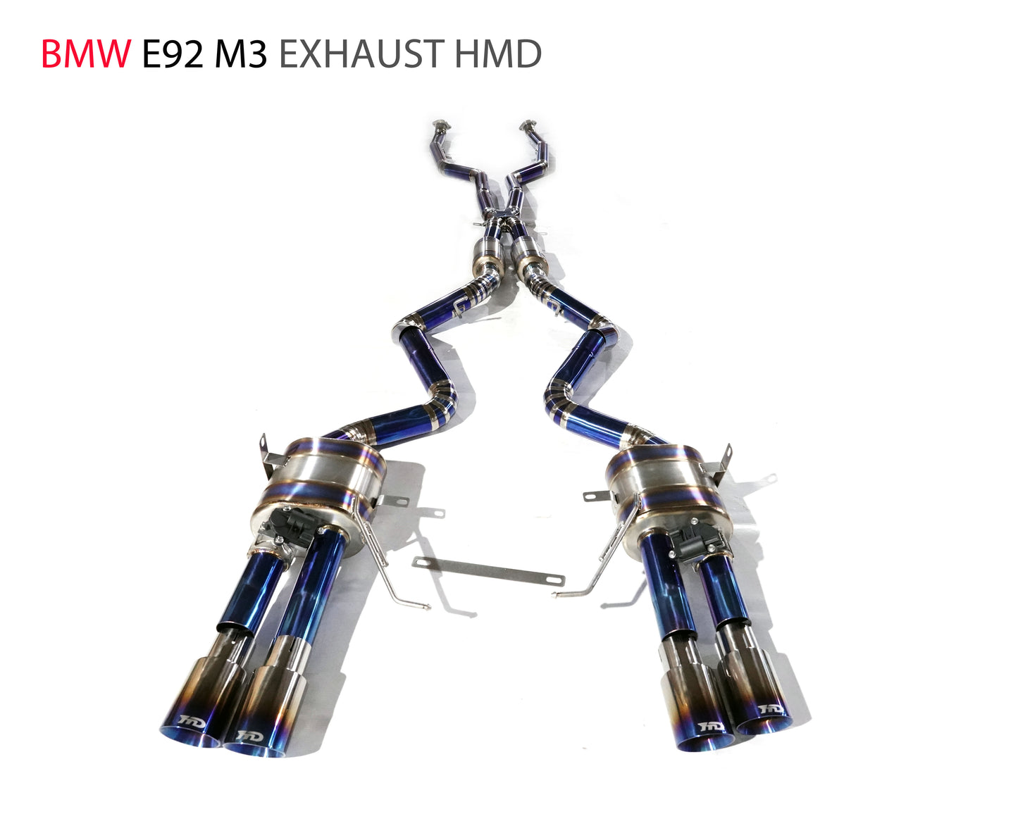 Titanium Alloy Exhaust Manifold Downpipe Is Suitable For BMW M3 E92 Auto Modification Parts Valve Original Factory Agreement