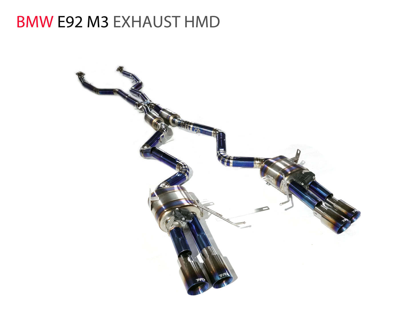 Titanium Alloy Exhaust Manifold Downpipe Is Suitable For BMW M3 E92 Auto Modification Parts Valve Original Factory Agreement