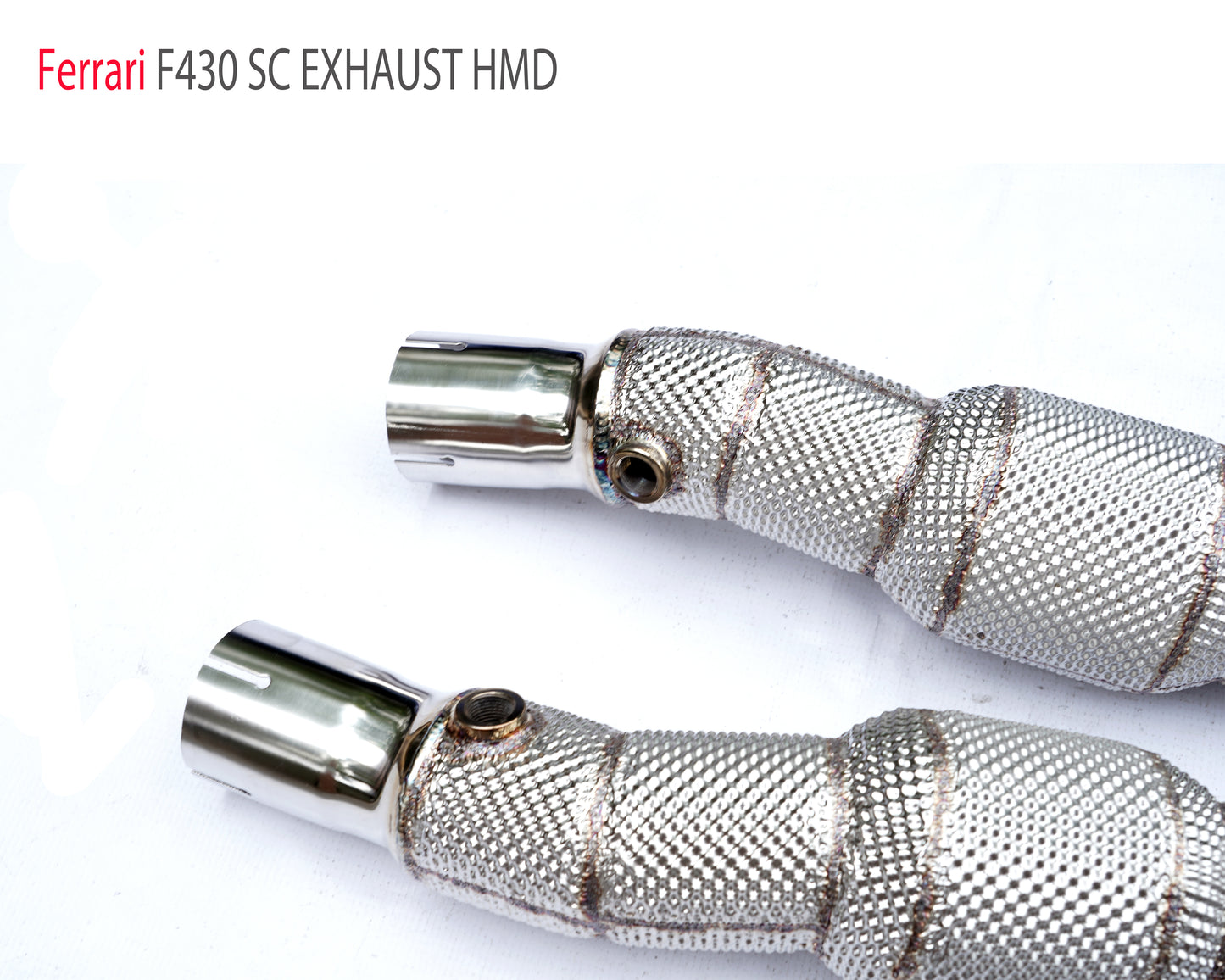 Exhaust Manifold Downpipe for Ferrari F430 Car Accessories With Catalytic Converter Header Without Cat Pipe