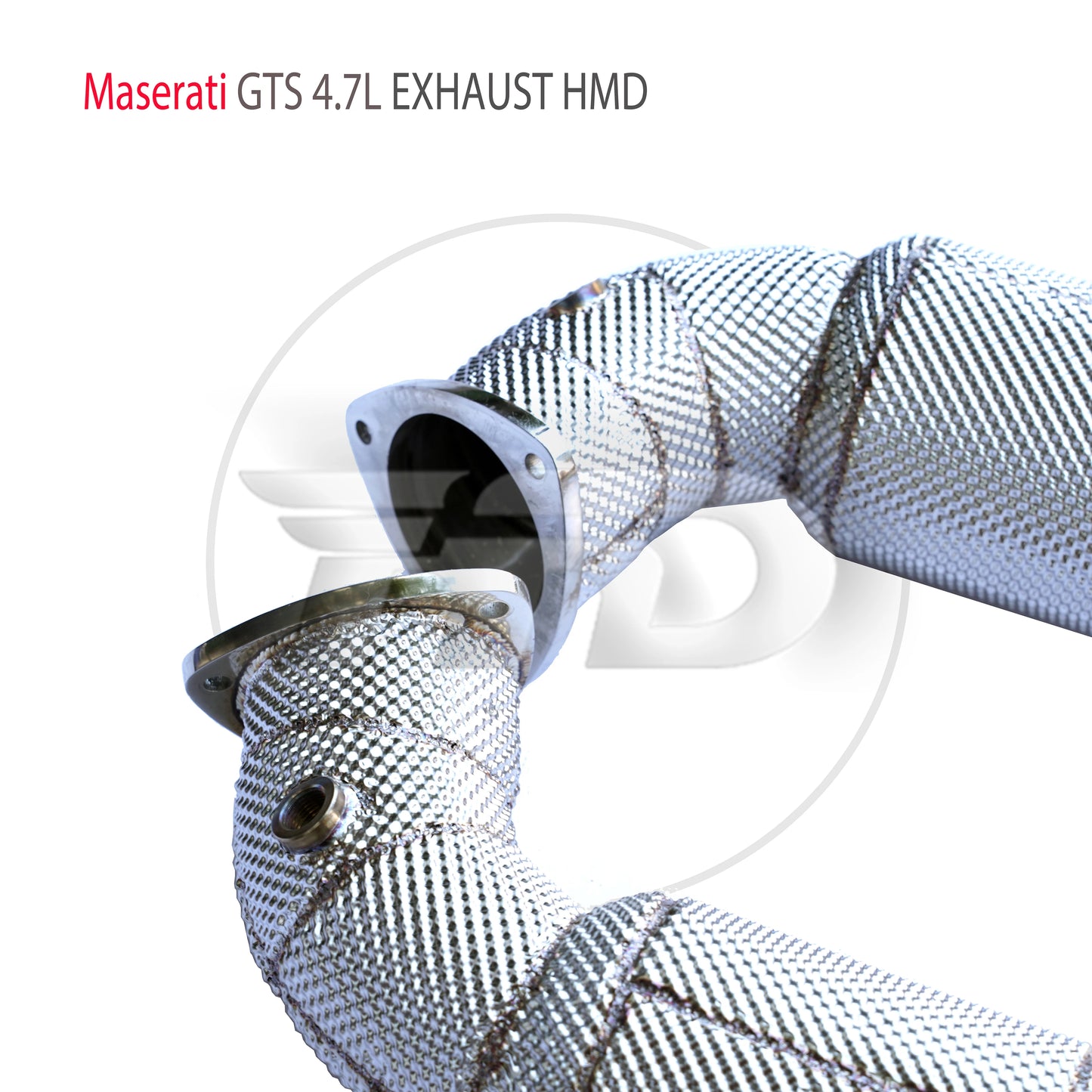 Exhaust Manifold High Flow Downpipe for Maserati Gran Turismo S 4.7L Car Accessories With Catalytic Wit Catless Pipe
